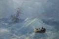 嵐の海の難破船 ロマンチックなイワン・アイヴァゾフスキー ロシア
